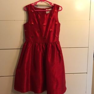 Red Gymboree Dress #holidayfeel